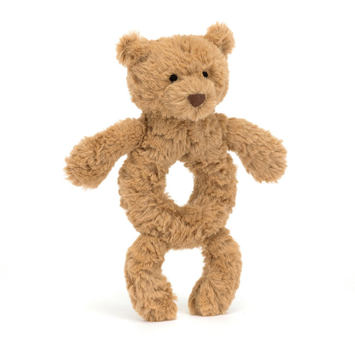 Jellycat Bartholomew Bear Ring Rattle