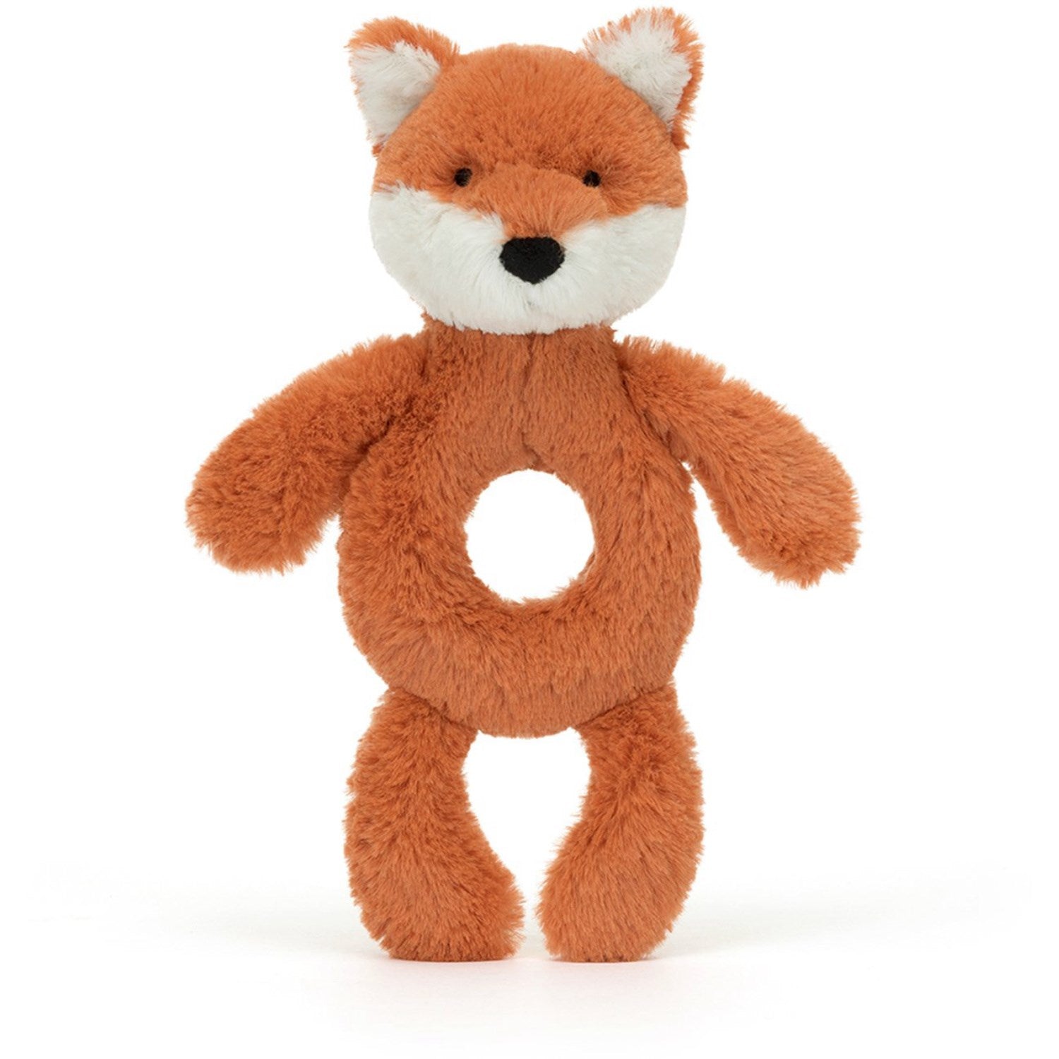 Jellycat Bashful Fox Cub Ring Rattle