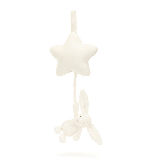 Jellycat Bashful Cream Bunny Musical Pull