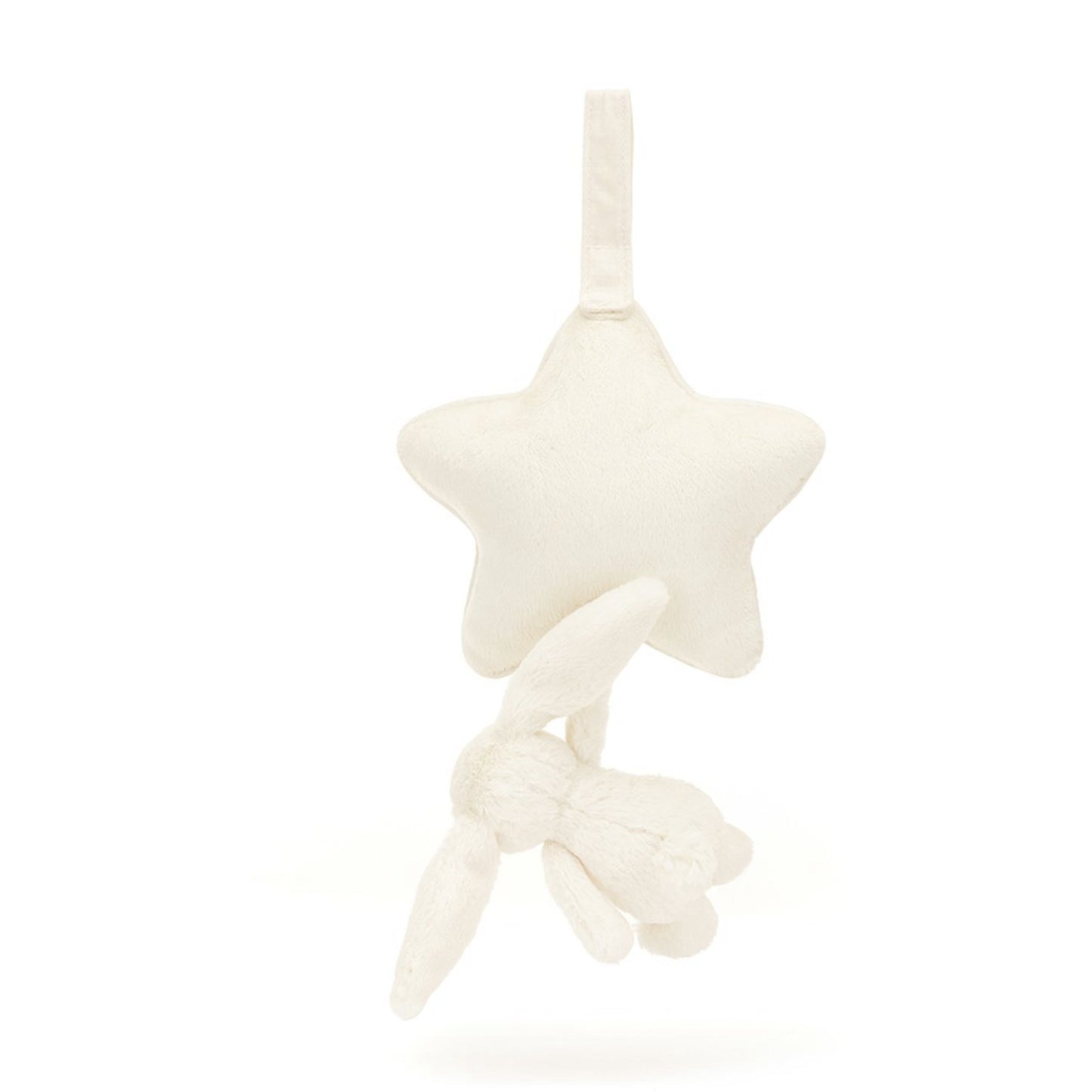 Jellycat Bashful Cream Bunny Musical Pull