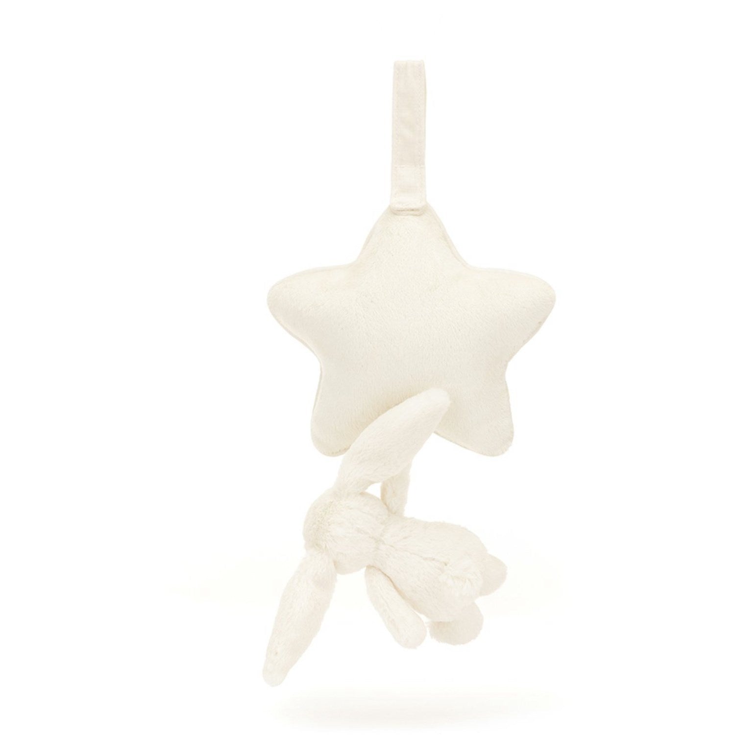 Jellycat Bashful Cream Bunny Musical Pull