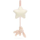 Jellycat Bashful Blush Bunny Musical Pull