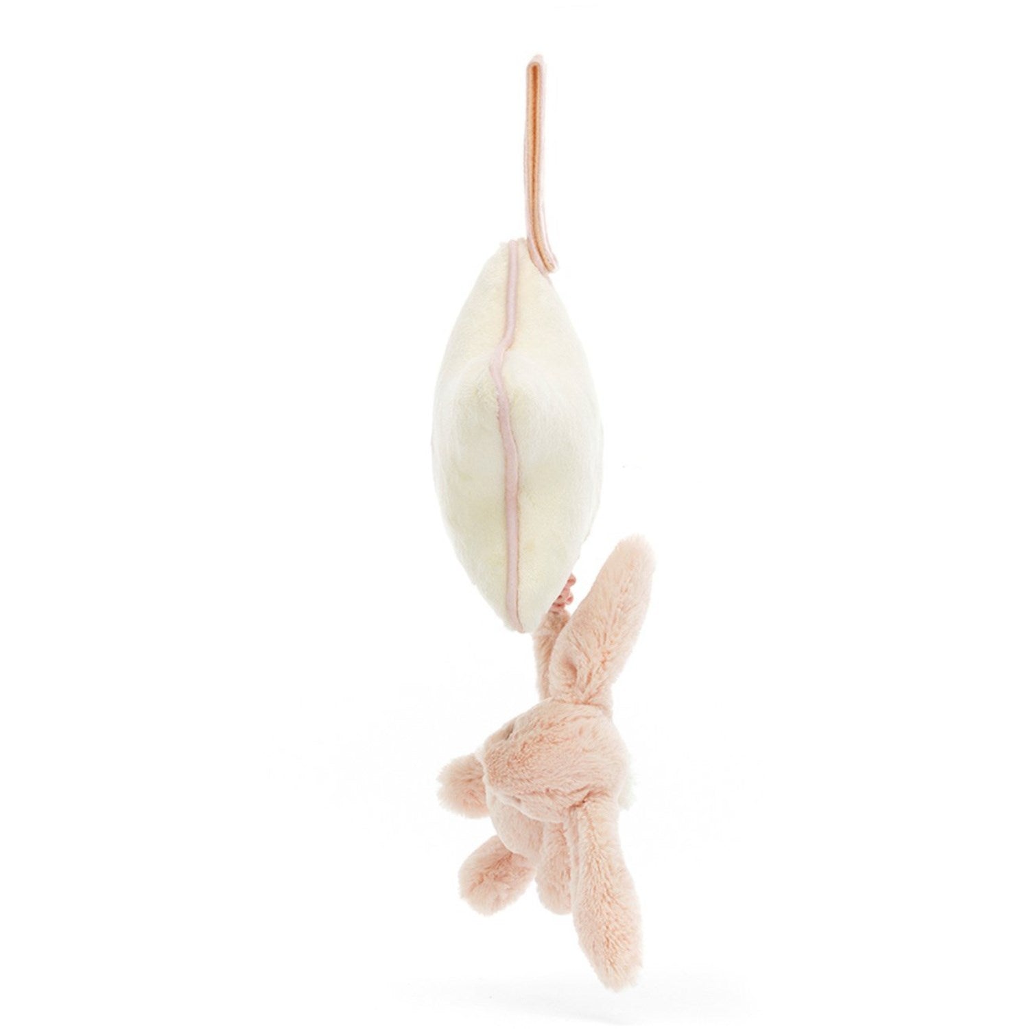 Jellycat Bashful Blush Bunny Musical Pull
