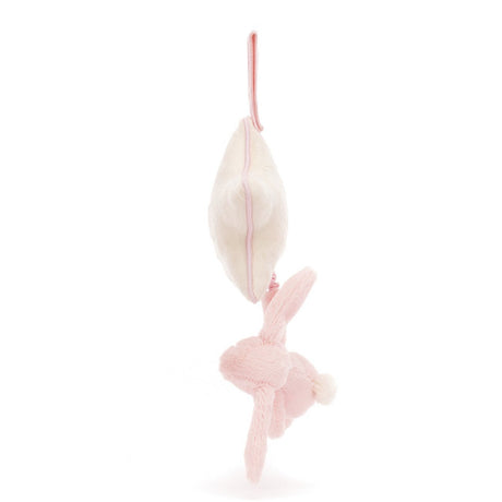 Jellycat Bashful Pink Bunny Musical Pull