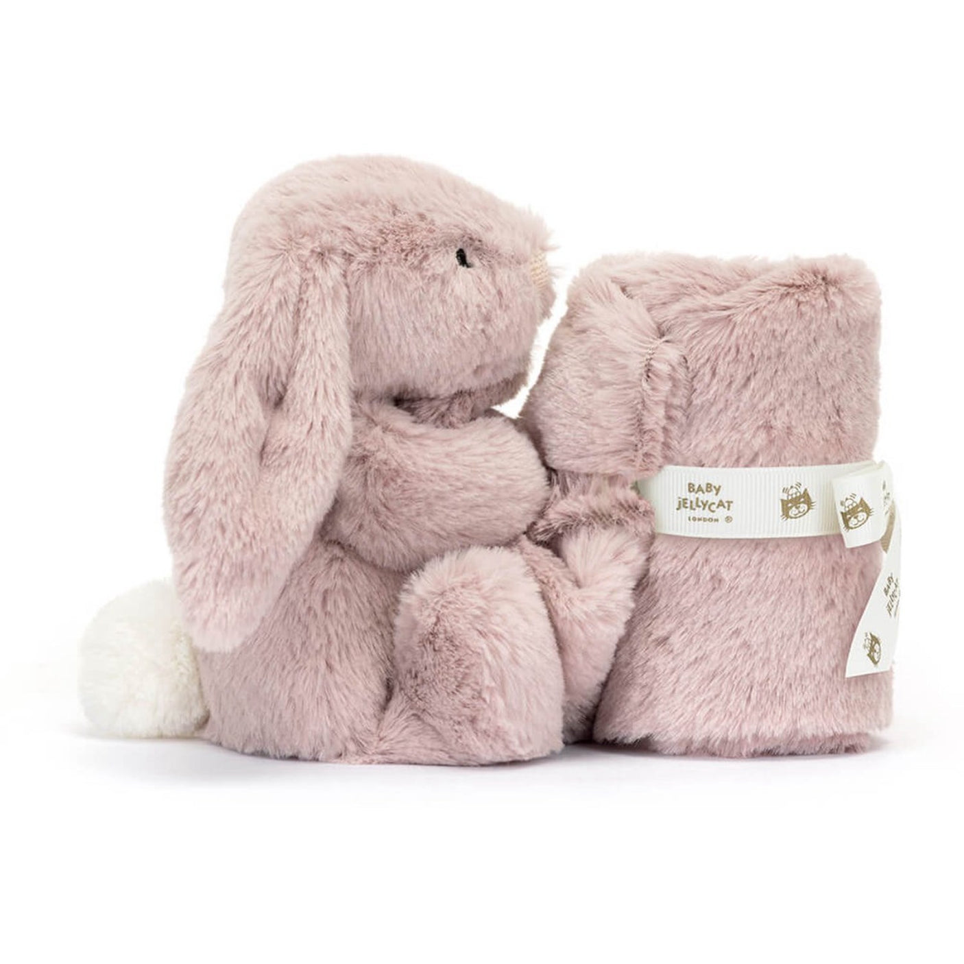 Jellycat Bashful Luxe Bunny Rosa Soother