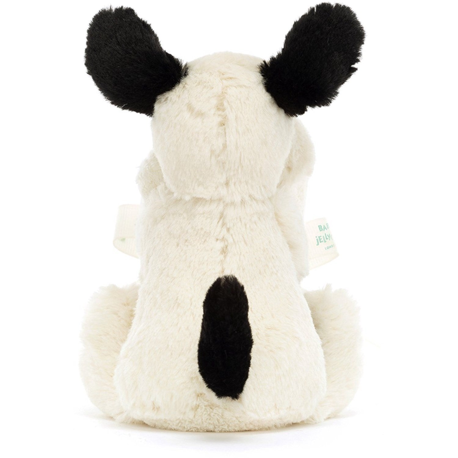 Jellycat Bashful Black & Cream Puppy Soother