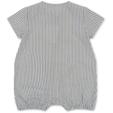 Konges Sløjd Stripe Bluie Ace Romper