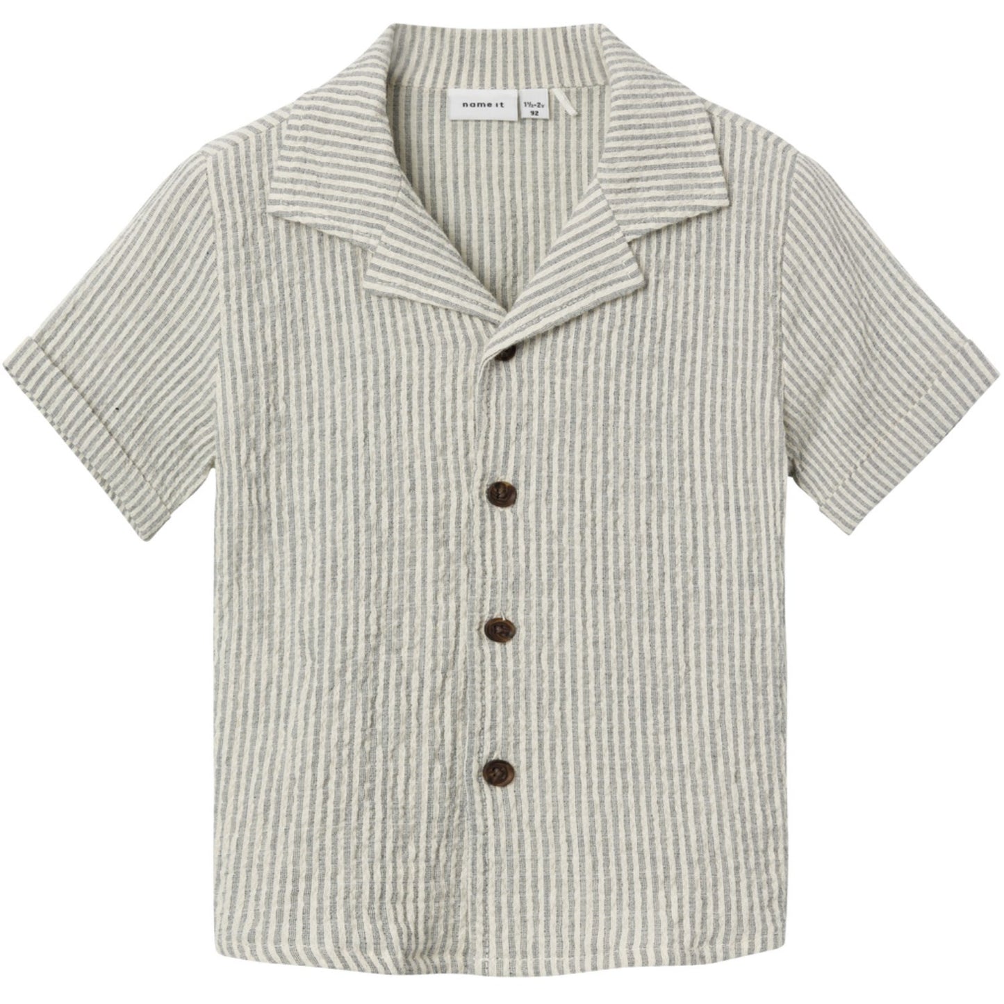 Name It Dark Sapphire/Jet Stream Fedenis Shirt