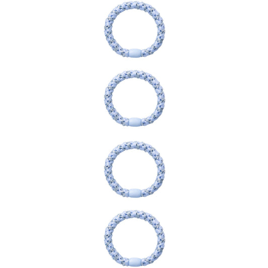 Name It Chambray Blue Glitter Arise Hair elastic 4-Pack