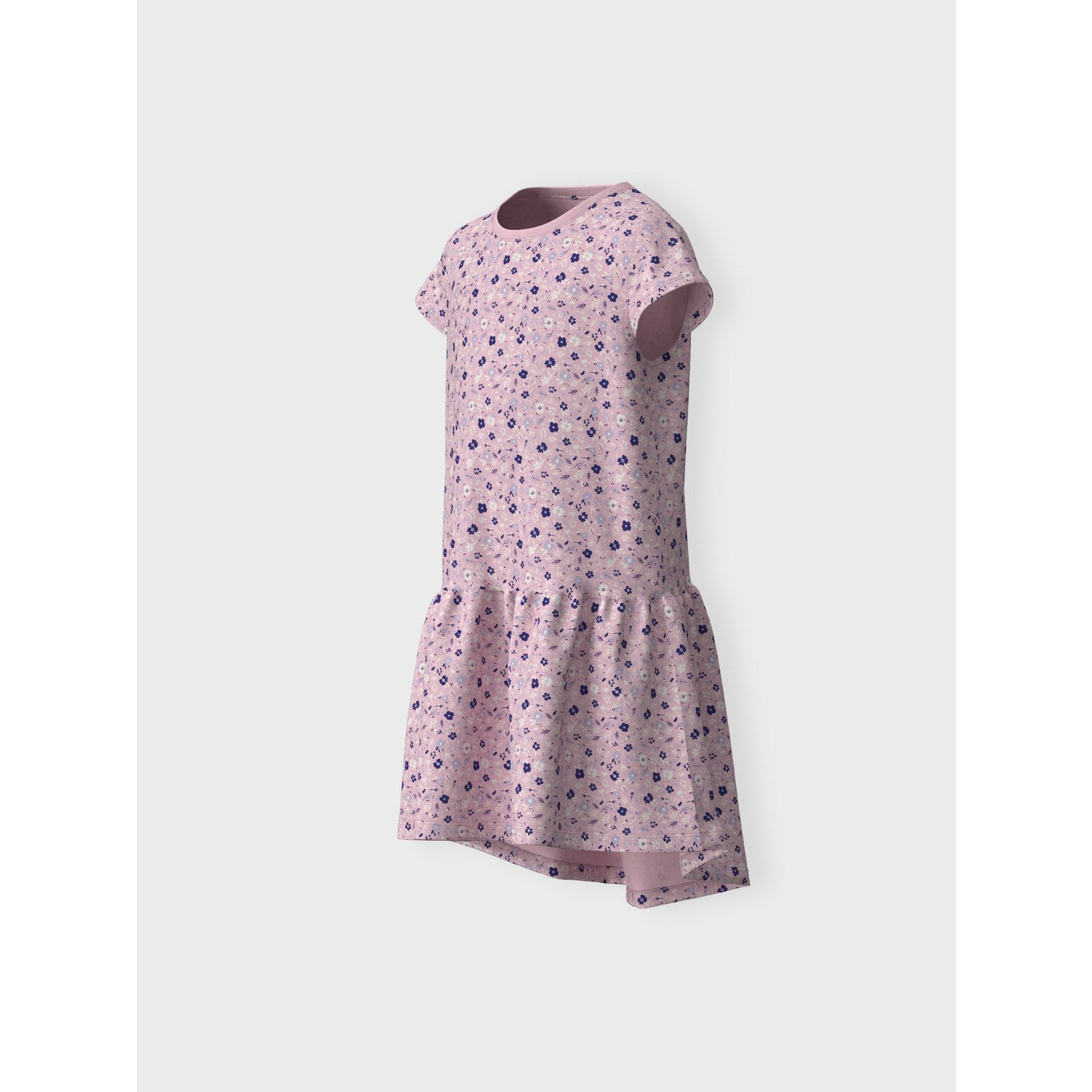 Name It Parfait Pink Small Flowers Vigga Dress