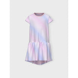 Name It Parfait Pink Rainbow Vigga Dress
