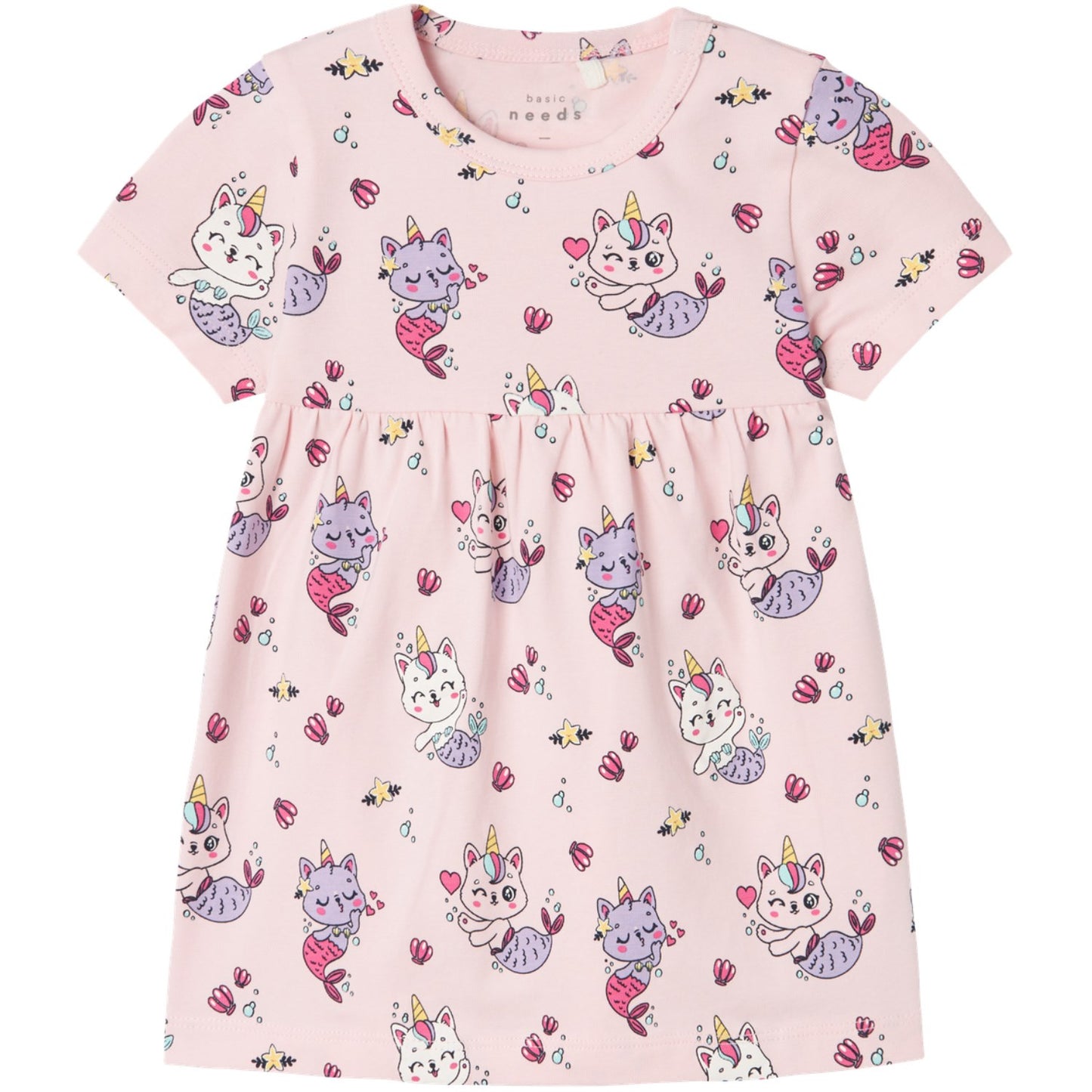 Name It Parfait Pink Mermaids Vandora Dress