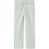 Name It Silt Green Hicheck Wide Pants