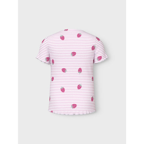 Name It Bright White Vemma Aop Slim T-Shirt