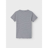 Name It Dark Sapphire Vemma Aop Slim T-Shirt