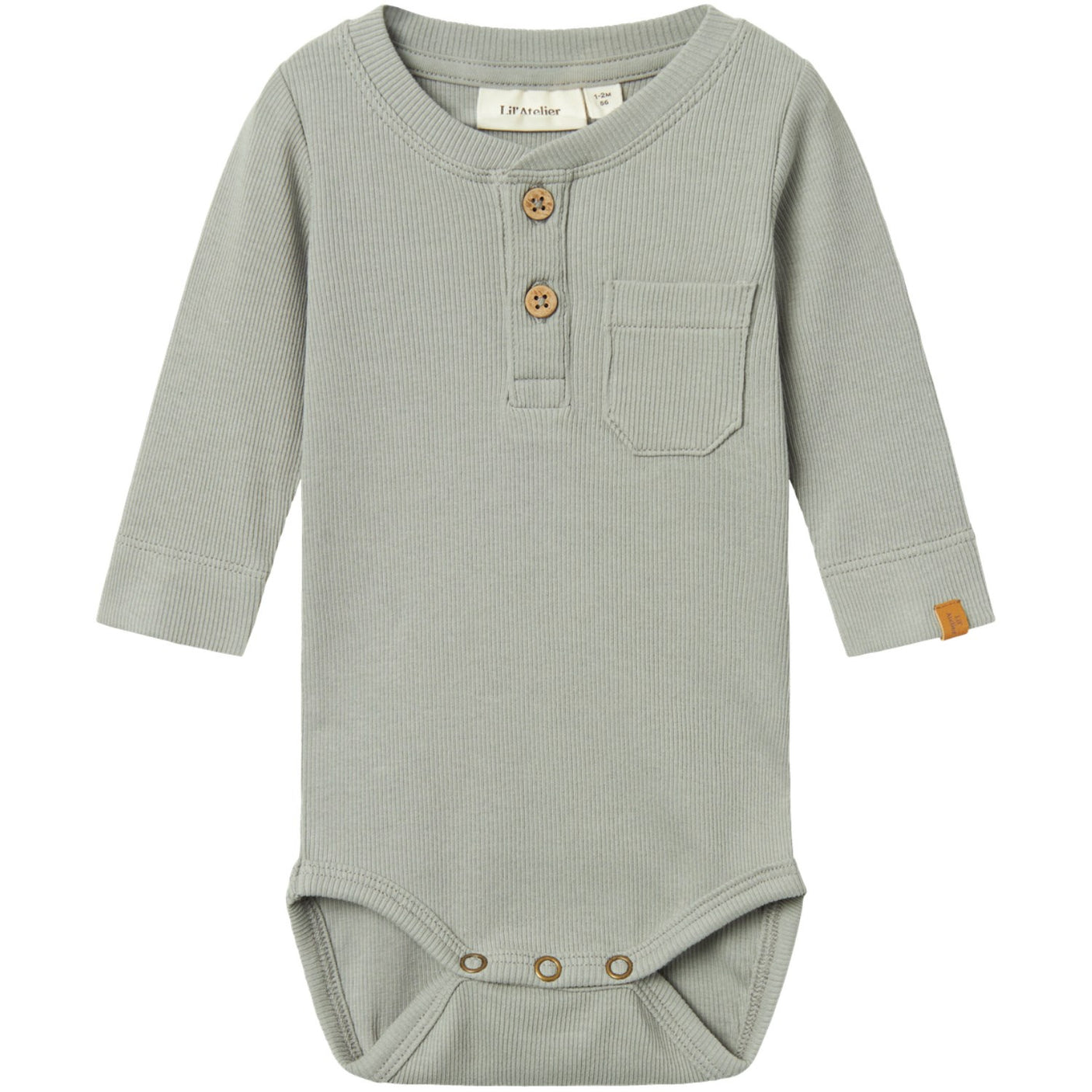 Lil'Atelier Limestone Halli Hua Slim Bodystocking