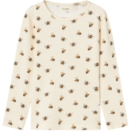 Lil'atelier turtledove Gavo Kim Slim Blouse