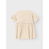 Lil'atelier Bleached Sand Halla Loose Body Dress