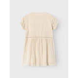 Lil'atelier Bleached Sand Halla Loose Dress