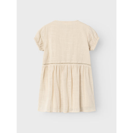 Lil'atelier Bleached Sand Halla Loose Dress