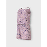 Name It Parfait Pink Small Flowers Vigga Strap Suit Noos