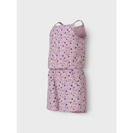 Name It Parfait Pink Small Flowers Vigga Strap Suit Noos