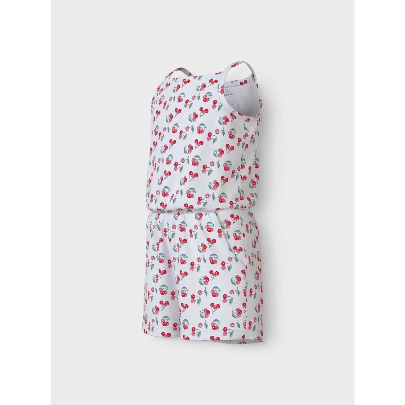 Name It Bright White Cherries Vigga Strap Suit Noos