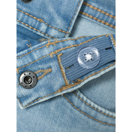 Name It Light Blue Denim Silas Slim Denim Shorts