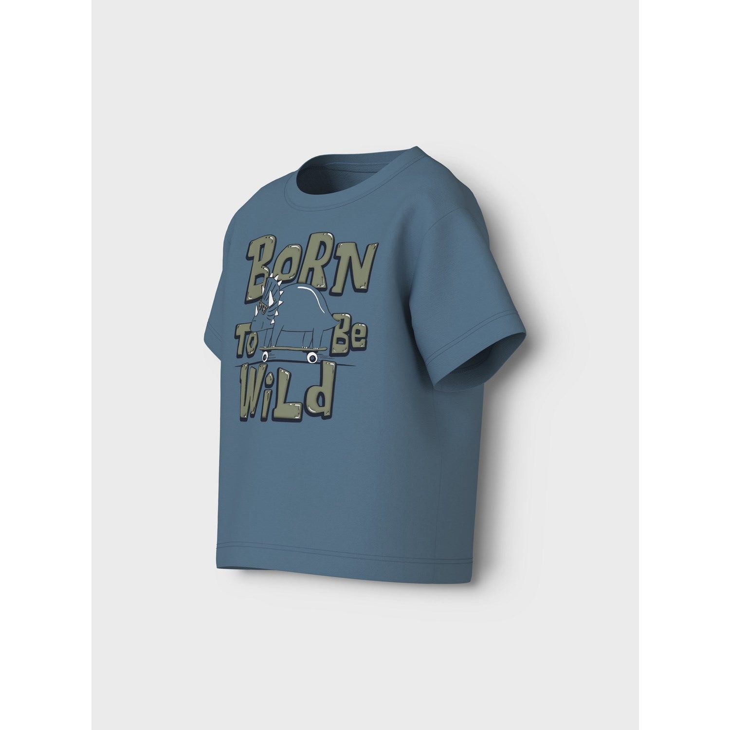 Name It Provincial Blue Born To Be Wild Vagno Loose T-Shirt