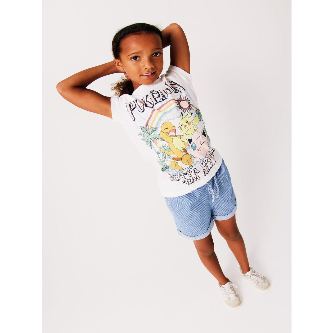 Name It Bright White Axaja Pokemon T-Shirt