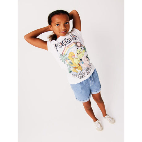 Name It Bright White Axaja Pokemon T-Shirt