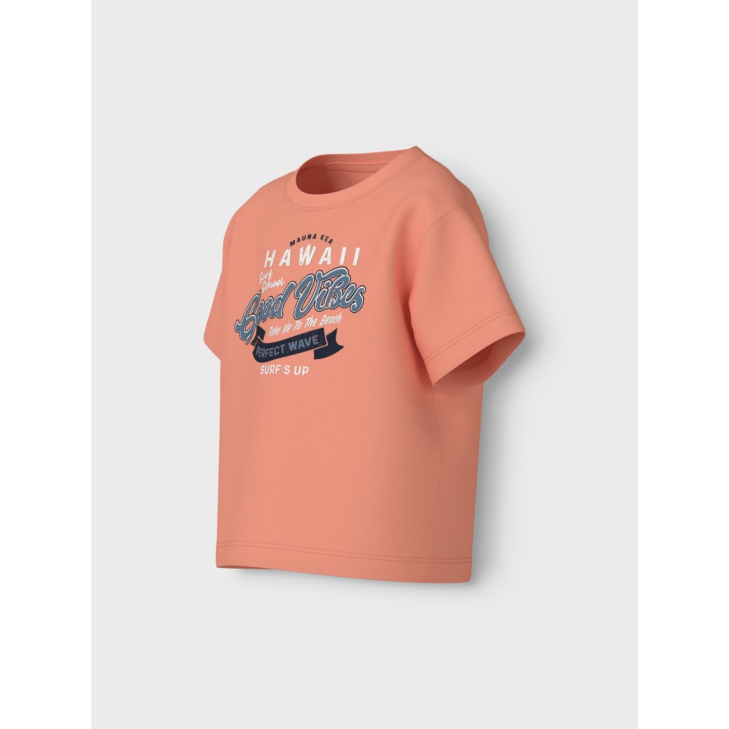 Name It Papaya Punch Good Vibes Vagno Loose T-Shirt