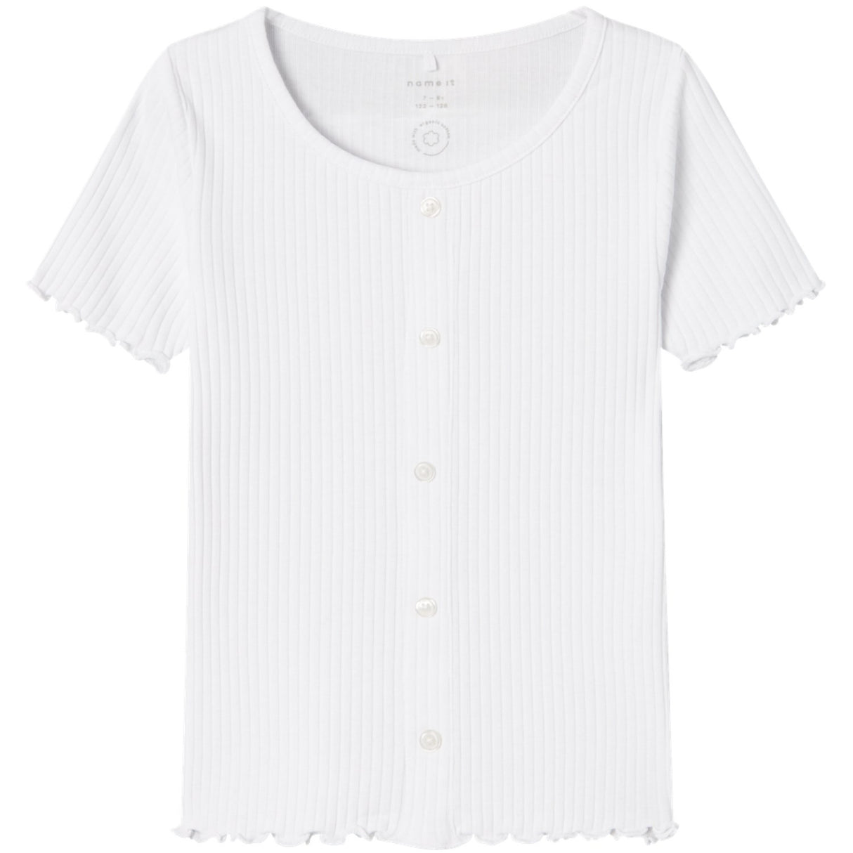 Name It Bright White Hady Short T-Shirt