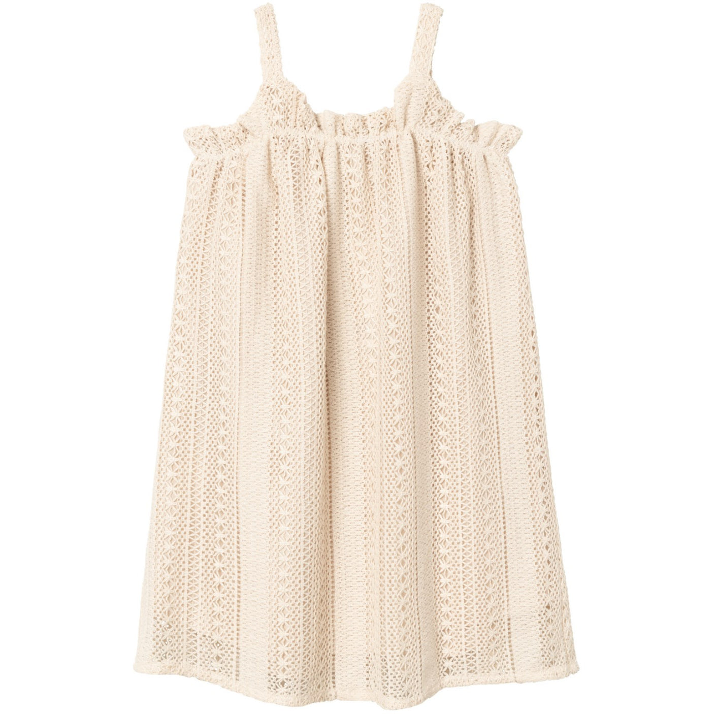 MÅ IKKE KOMME ONLINE! Name It Oatmeal Hisilka Strap Dress