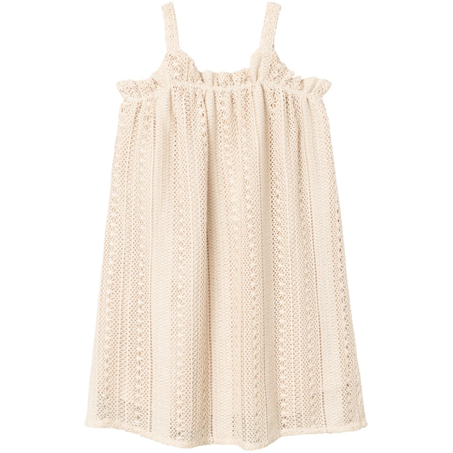 MÅ IKKE KOMME ONLINE! Name It Oatmeal Hisilka Strap Dress