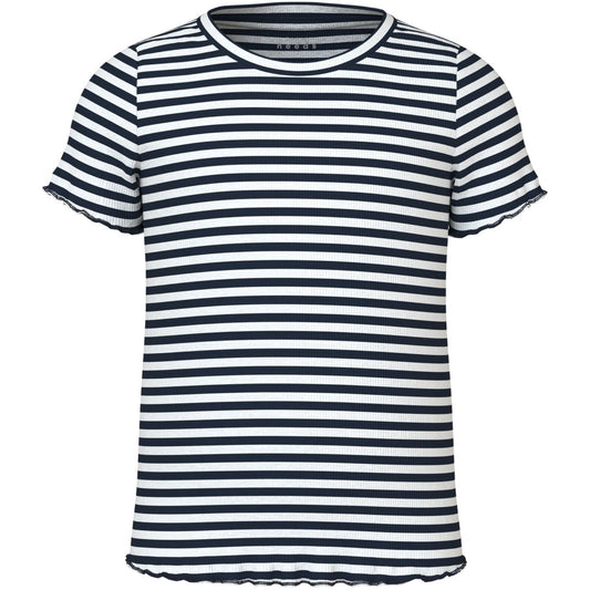 Name It Dark Sapphire Vemma Aop Slim T-Shirt