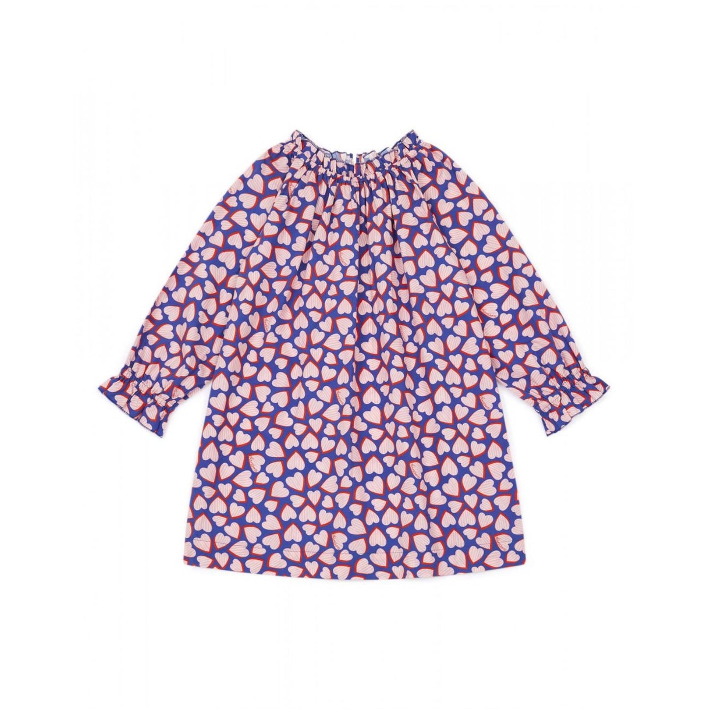 BONTON Imp Coeur Bleu Dahlia Dress