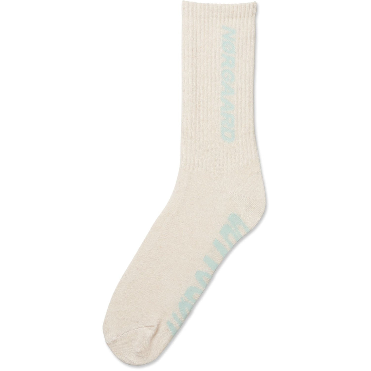 Mads Nørgaard Pastel Logo Step Sock Box Logo Step