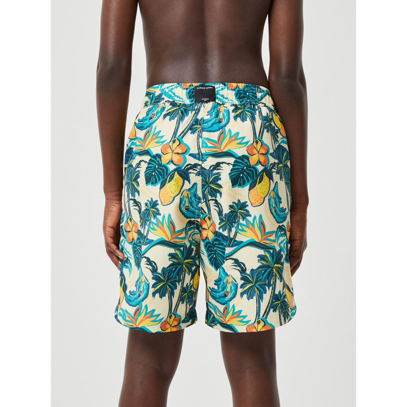 Björn Borg Bb Citrus Beach Big 1 Borg Print Swim Shorts