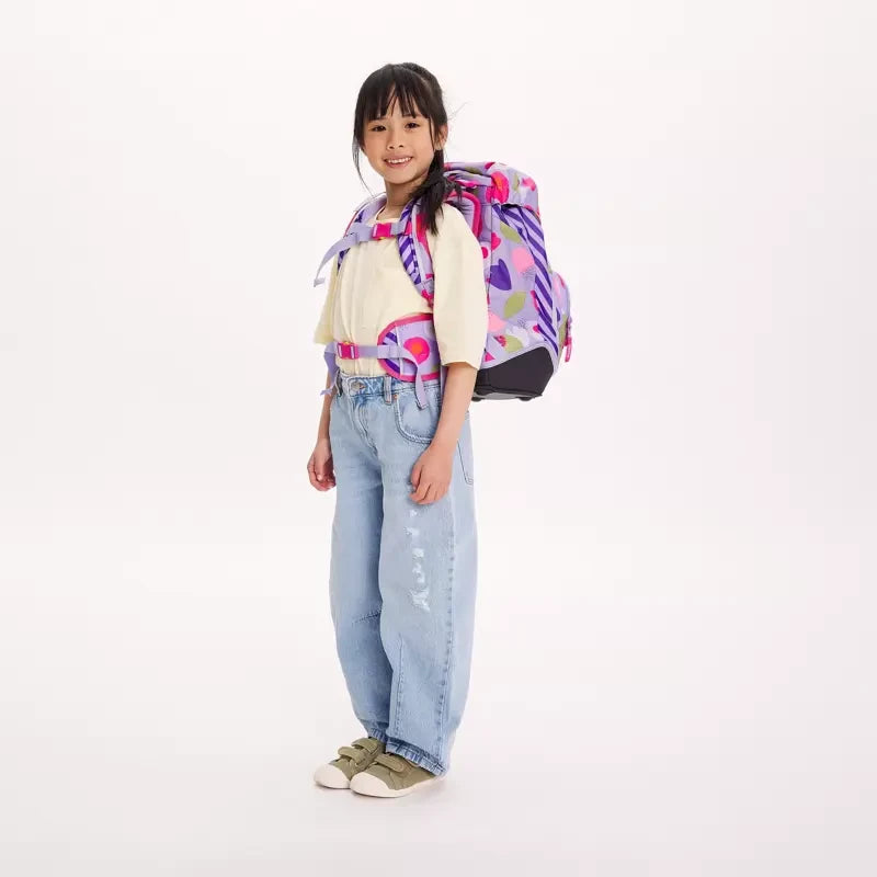 Ergobag School Bag Set Flower PowBear