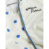 Mini Rodini White Dolphins Lightweight Baseball Jacket