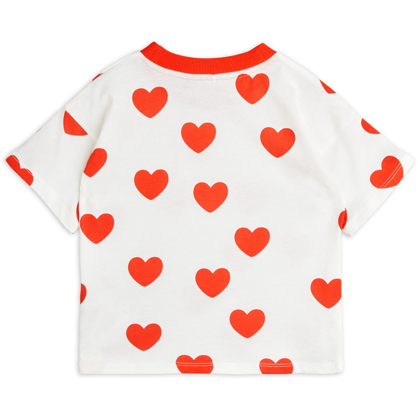 Mini Rodini Red Hearts AOP T-Shirt