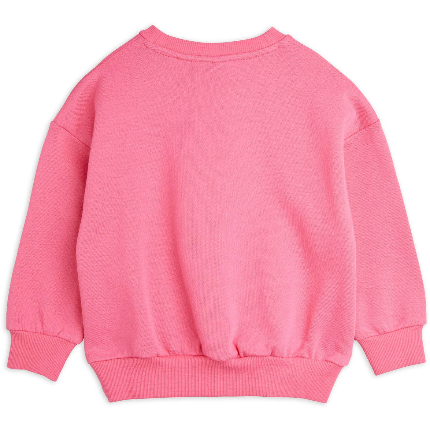 Mini Rodini Pink Parrot Embroidery Sweatshirt