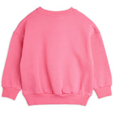Mini Rodini Pink Parrot Embroidery Sweatshirt