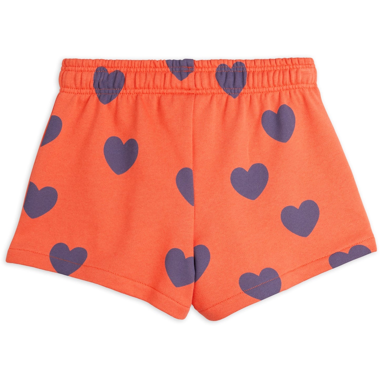 Mini Rodini Red Hearts AOP Sweatshorts