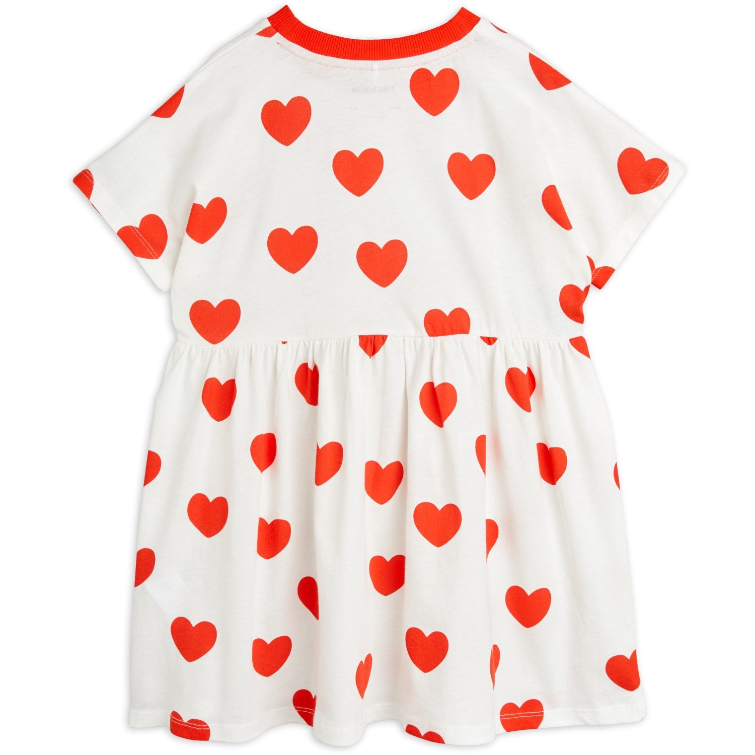 Mini Rodini Red Hearts AOP Dress
