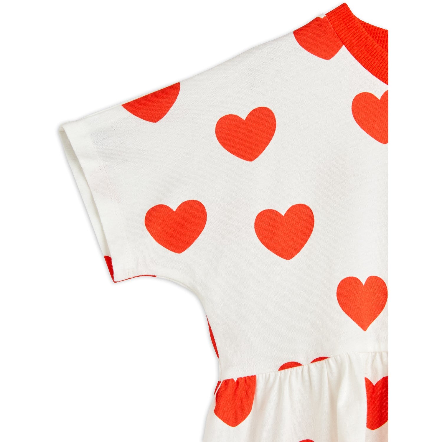 Mini Rodini Red Hearts AOP Dress