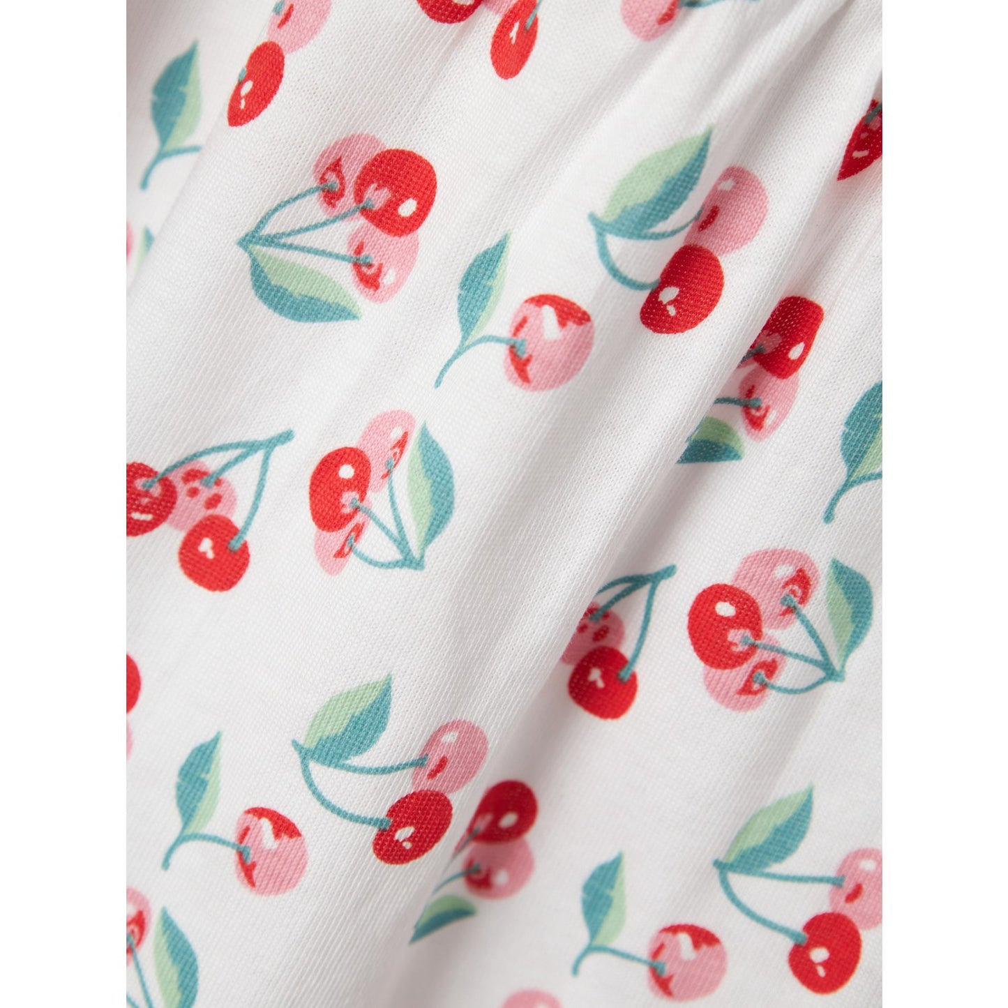 Name It Bright White Cherries Vigga Dress Noos