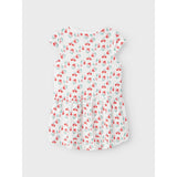 Name It Bright White Cherries Vigga Dress Noos