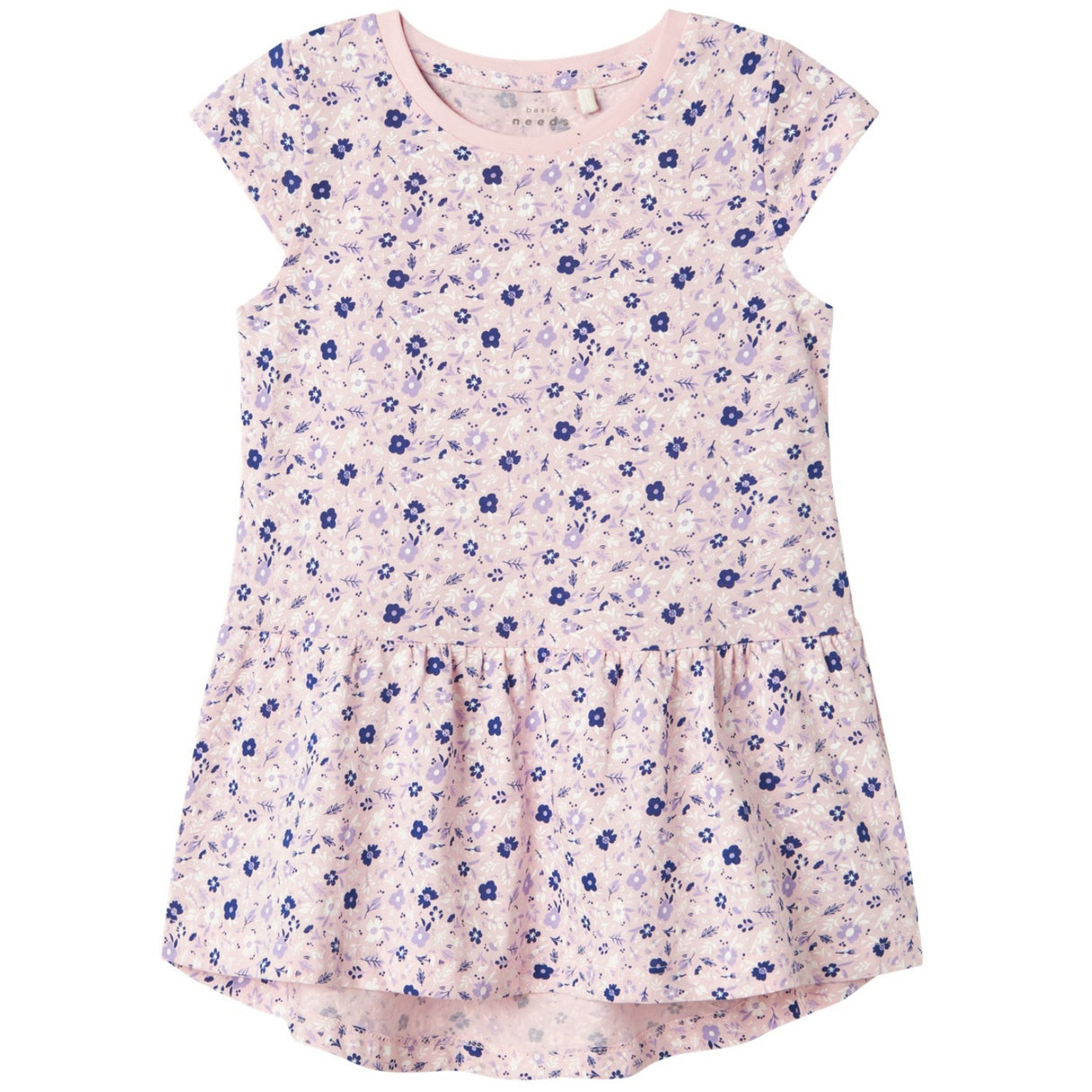 Name It Parfait Pink Small Flowers Vigga Dress Noos